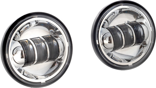 Letric Lighting Co. LLC-LPL-C 4.5in. Passing Lamp LED Inserts - Chrome