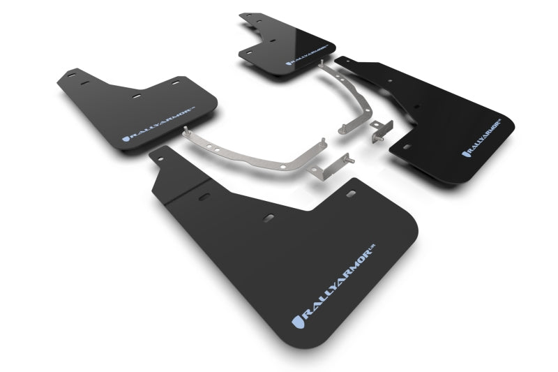 Load image into Gallery viewer, Rally Armor MF87-UR-BLK-PBL RAL UR Blk Flap/Blue Logo
