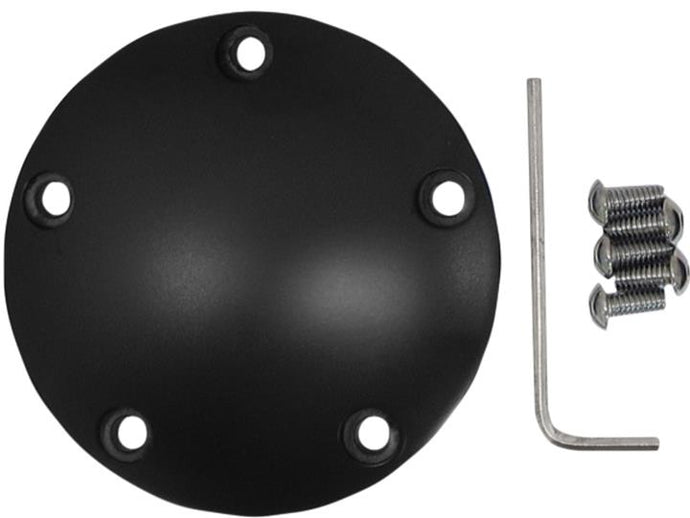 Drag Specialties 0940-1242 Chrome Spherical Radius Points Cover - Flat Black