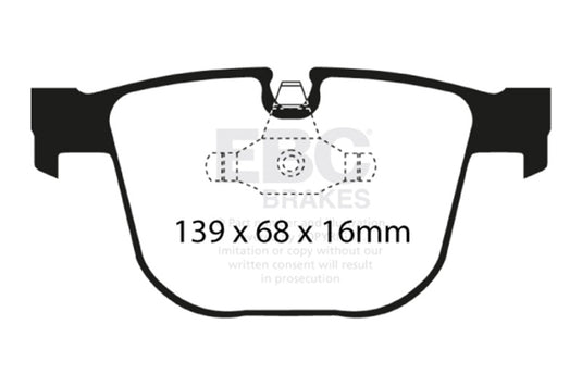 Ebc DP41451R EBC Yellowstuff Brake Pad Sets