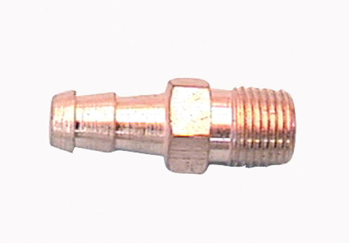 Dapco 11418 Universal Impulse Line/Carburetor Straight Fitting - 1/4in. - Metallic