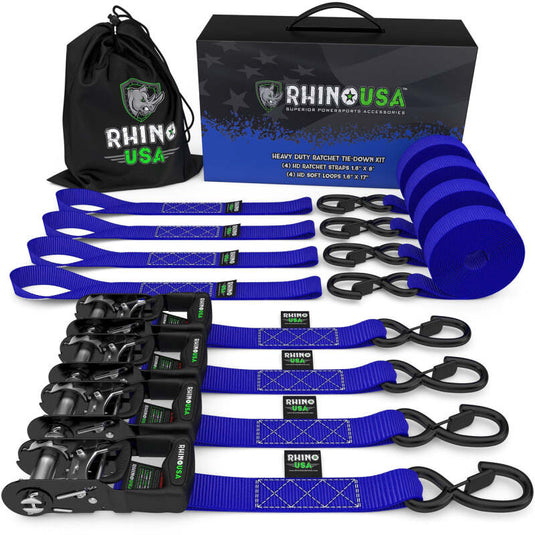 Rhino Usa TD-GC1.6X15-BLU RSA Tie Down Kits