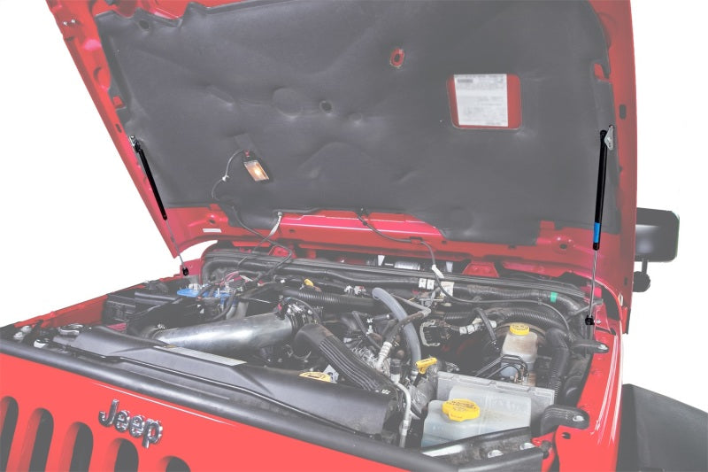 Load image into Gallery viewer, Rugged Ridge 11252.51 RUG Hood Kits
