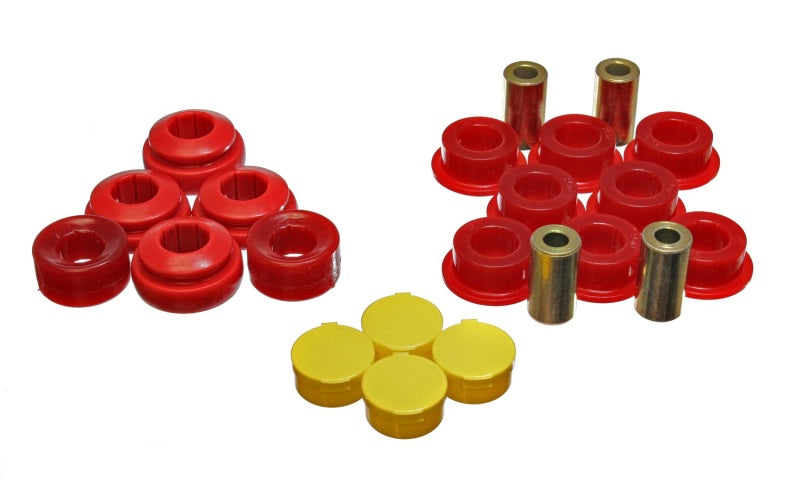 Load image into Gallery viewer, Energy Suspension 16.3118R ES Cntrl Arm Bushings - Red
