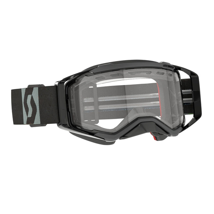 Black/Gray / Clear Lens