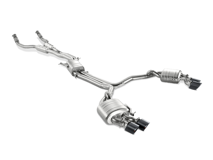 Akrapovic S-AU/TI/6H AKR Evo Cat Back - Titanium