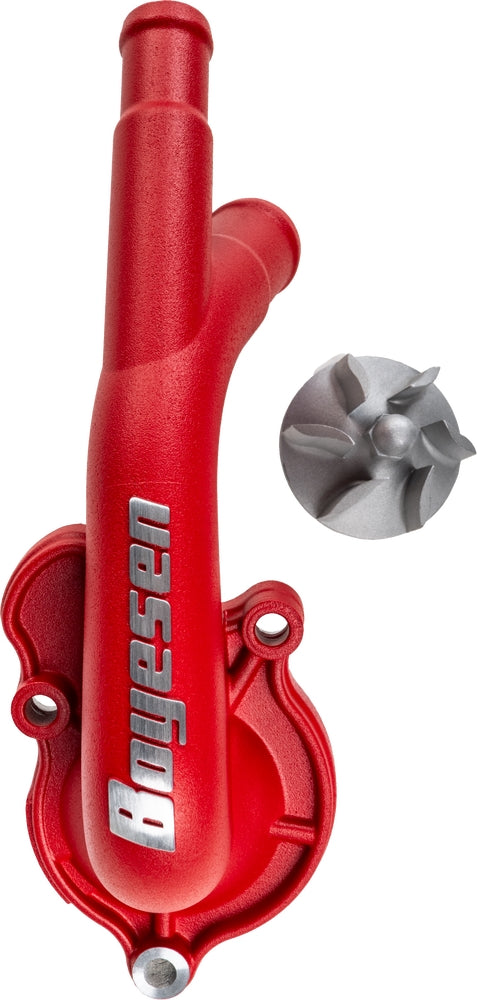 Boyesen WPK-06DR Spectra Series Hy-Flo Water Pump Cover and Impeller Kit - Red