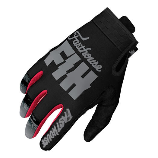 Fasthouse Sanguaro TB Island Hopper Gloves (Small, Black)