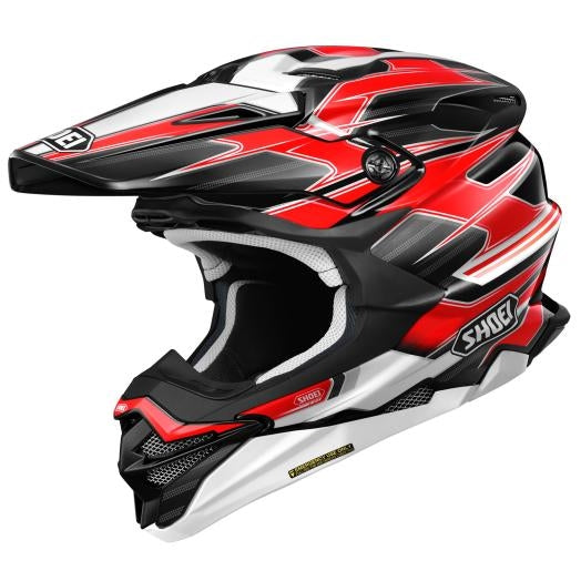 Load image into Gallery viewer, Shoei VFX-EVO Sparkle Helmet (Medium, Red (TC-1))

