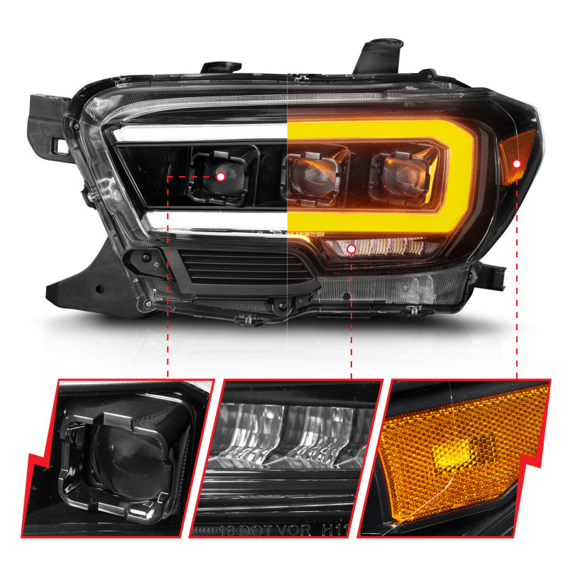 Load image into Gallery viewer, Anzo 111562 ANZ LED/Projector Headlights
