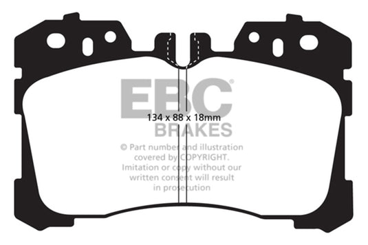 Ebc DP31811C EBC Redstuff Brake Pad Sets