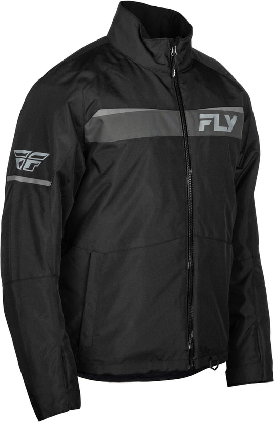 Fly Racing Aurora Jacket (XXX-Large, Black/Gray)