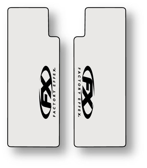 Factory Effex 06-38008 Upper Fork Shield Graphic Kit - FX - Black