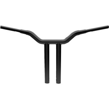 La Choppers LA-7343-16B One-Piece Kage Fighter Handlebars - 16in. Rise - Gloss Black