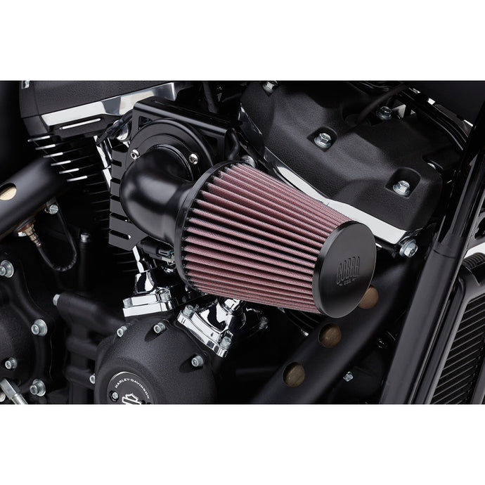 Cobra 606-0104-06B-SB Cone Air Intake - Black/Black