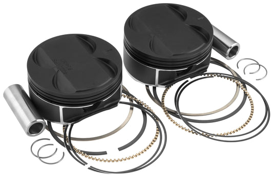 Wiseco K2802 K Black Edition Piston Kit (128ci., Negative -9.8cc) - 4.250in. Bore - 11:1 Compression