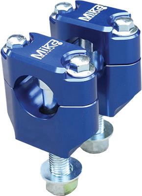 Mika Metals BLUE MK-BU-78 Universal Bar Mounts - 7/8in. - Blue