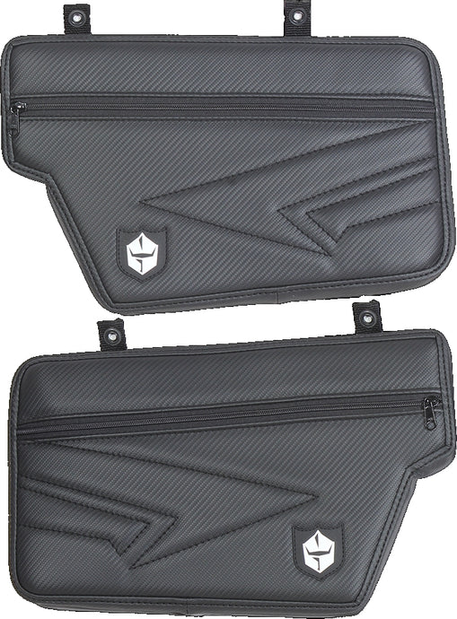 Pro Armor H191Y329BL Door Knee Pads - Front - Large - Black