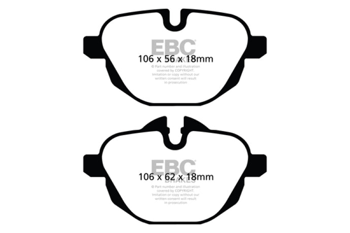 Ebc DP22047 EBC Greenstuff Brake Pad Sets