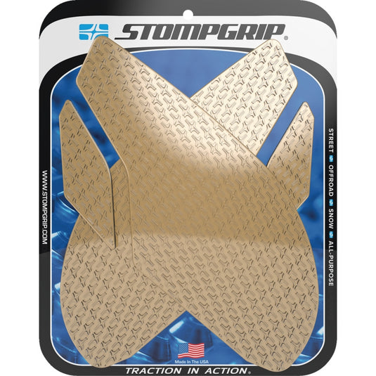 Stompgrip 55-14-0078C Icon Profile Traction Tank Grip - Street - Clear