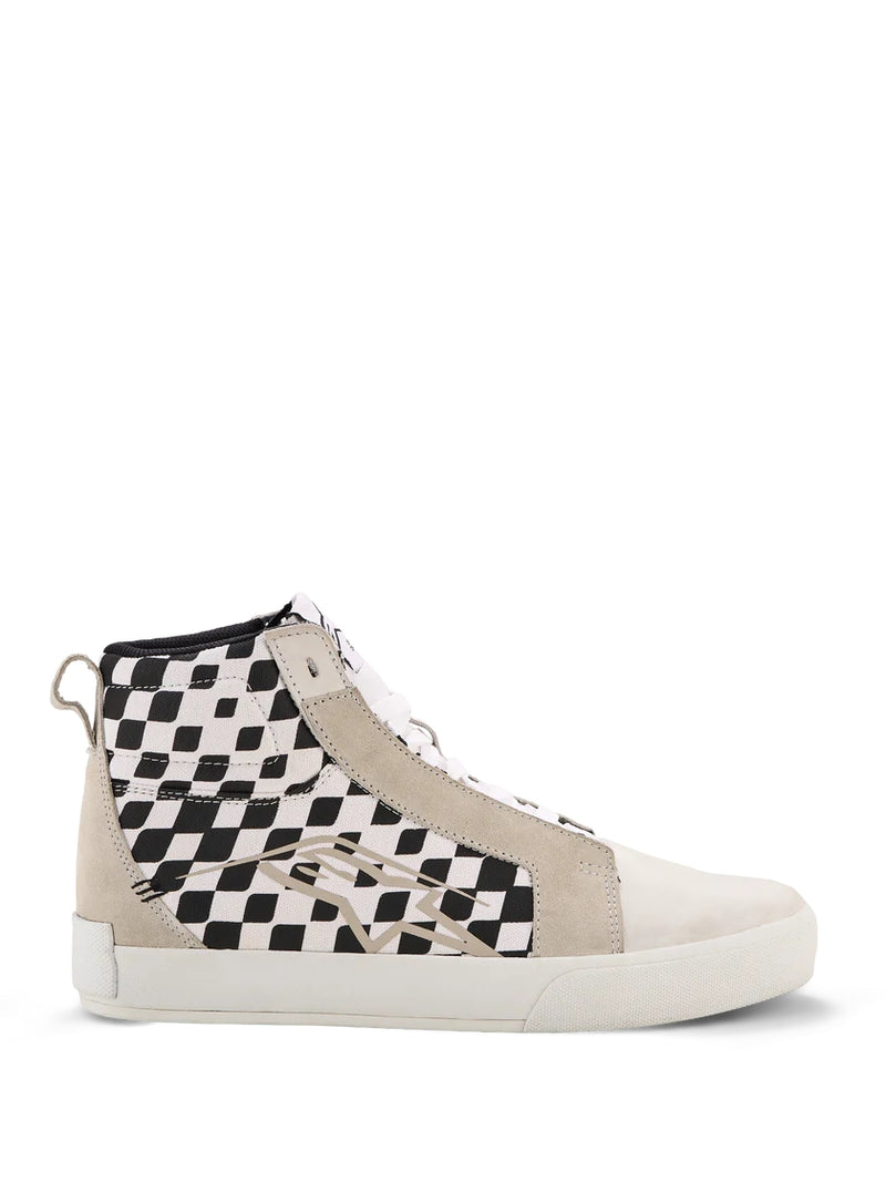 Load image into Gallery viewer, Alpinestars Ride-63 Canvas Shoes (7, White/Black/Chess)
