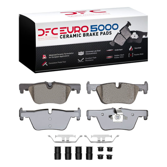 Dfc 1600-1613-01 DFC Euro 5000 Ceramic Brake Pads
