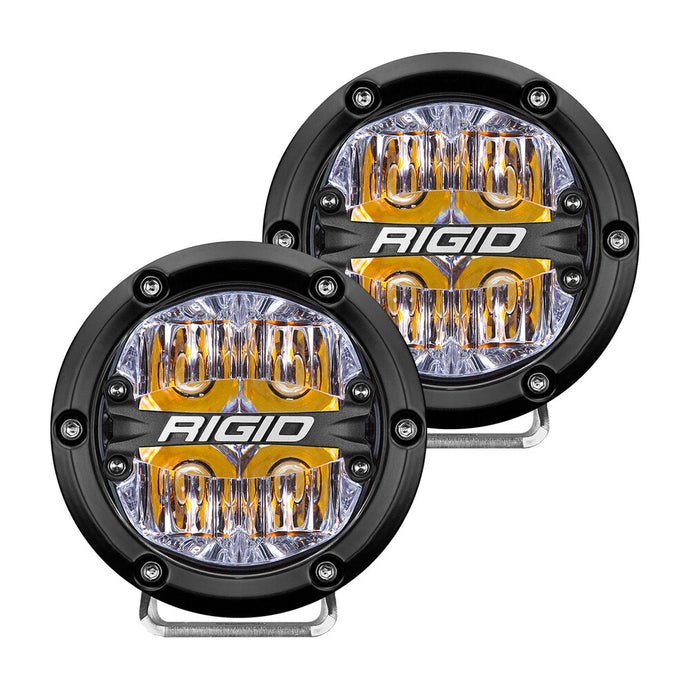 Rigid Industries 36118 360-Series Drive Lights  - 4in. - Amber