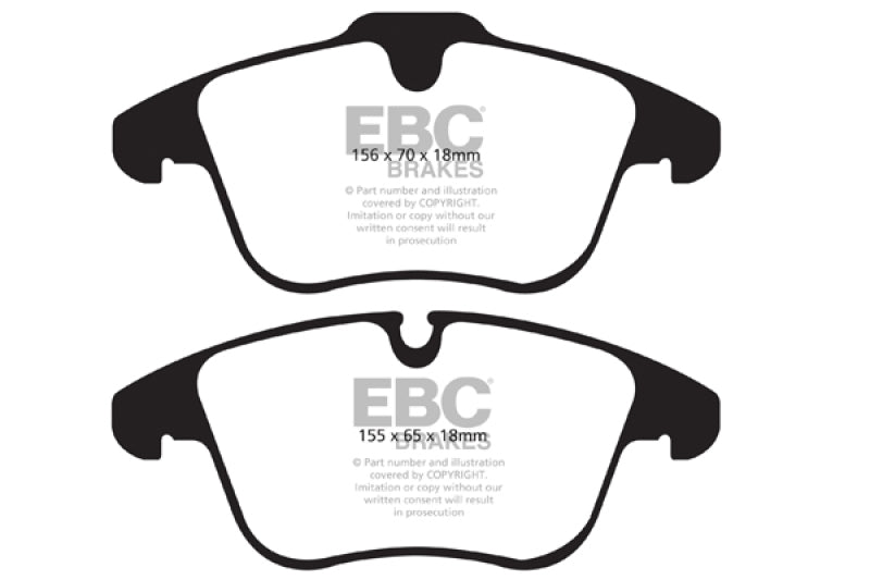 Load image into Gallery viewer, Ebc DP31911C EBC Redstuff Brake Pad Sets

