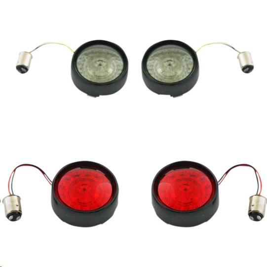 Custom Dynamics PB-BCM2-BB-B Probeam Turn Signal Insert Kit - Black Bezel