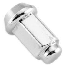 Itp ALUG16 Lug Nut - 12mm, Flat Base, 17mm Head - Chrome