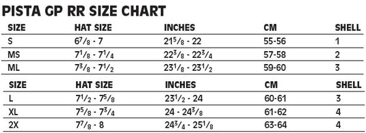 AGV Pista GP RR Carbonio Forgiato Helmet