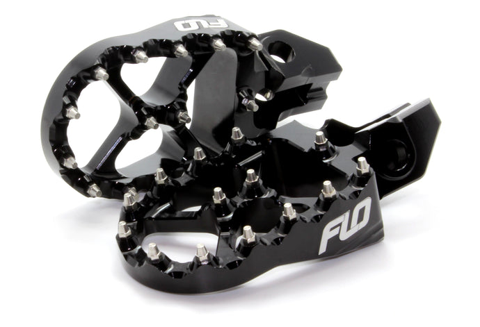 Flo Motorsports FPEG-795BLK Pro Series Footpegs - Black