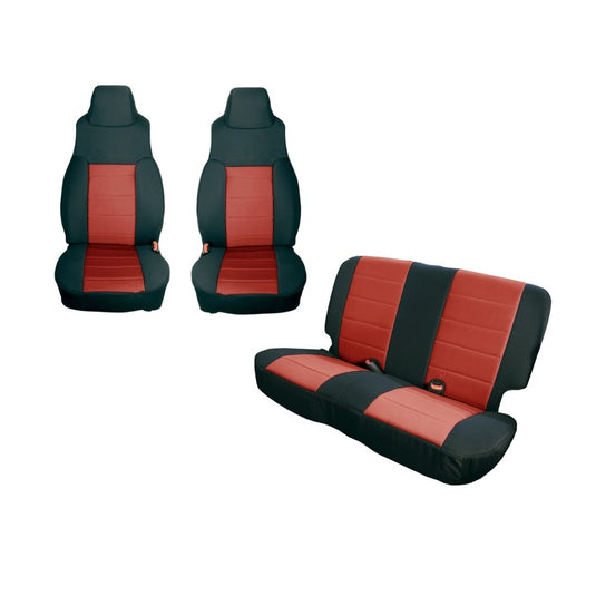 Rugged Ridge 13292.53 RUG Seat Cover Kit- Front/Rear