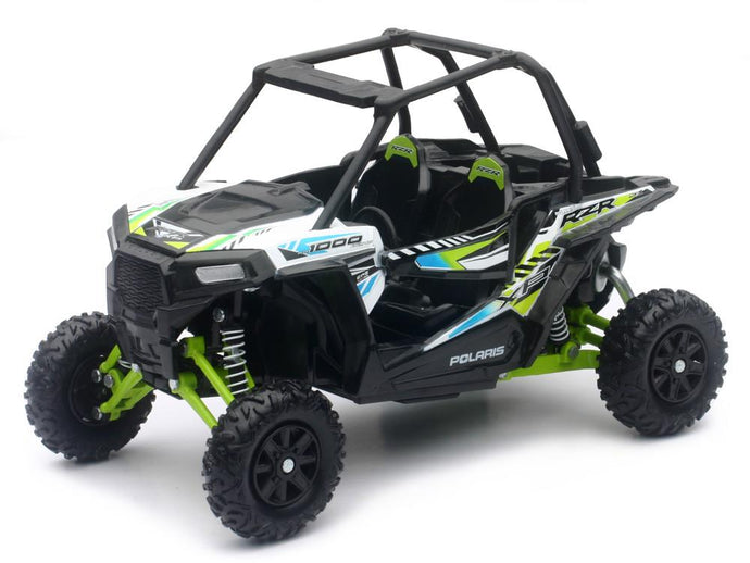 New Ray Toys 57593C 1:18 Scale ATV - Polaris RZR 1000XP White Lightning