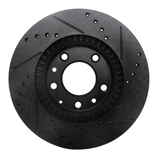 R1 Concepts 633-80047L RNC Brake Rotor - Drill & Slot