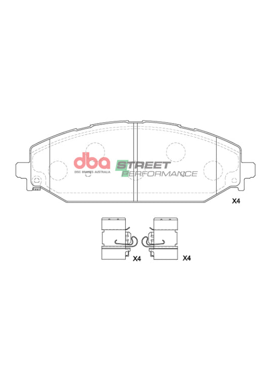Dba DB15195SP DBA SP Performance Brake Pads