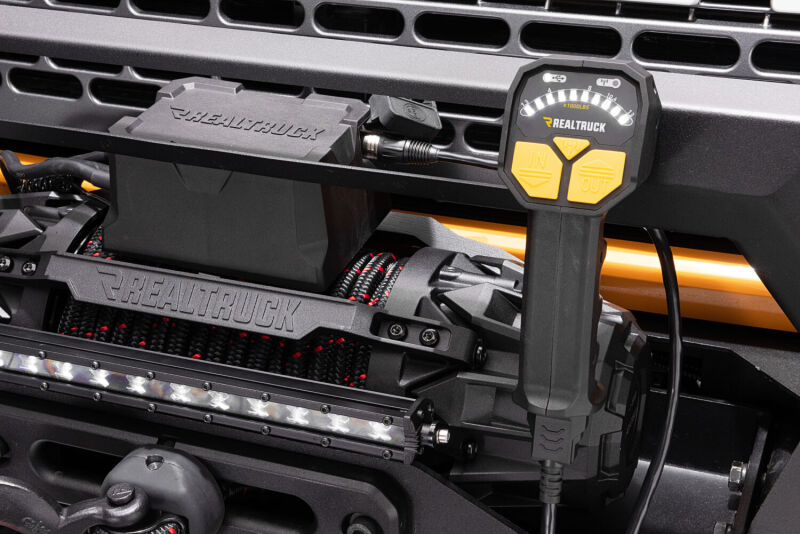 Load image into Gallery viewer, Go Rhino XG-W13000KB GOR RealTruck Traction Recovery Winch
