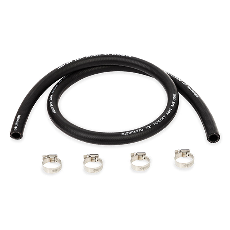 Load image into Gallery viewer, Mishimoto MMHOSE-CC12-4 MM Baffled Oil Catch - Univ
