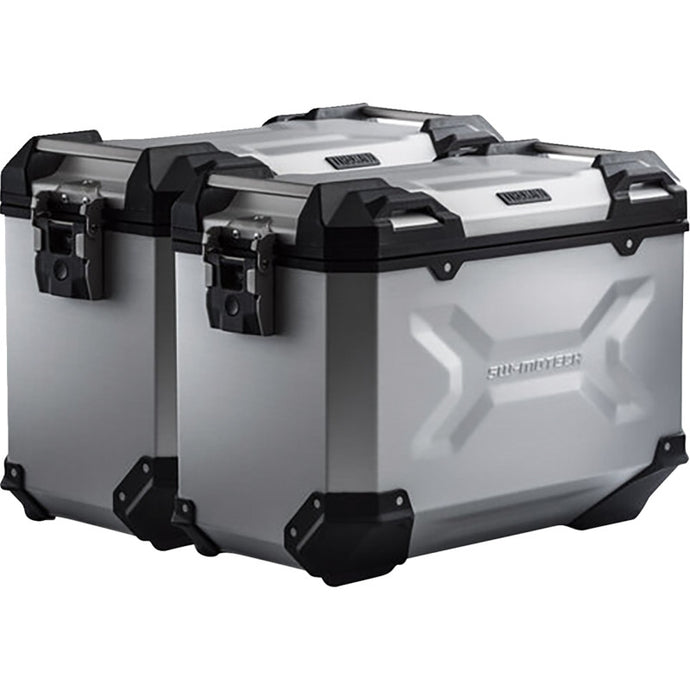 Sw-Motech KFT.01.699.70101/S TRAX ADV Side Case Set - 45/45l. - Silver