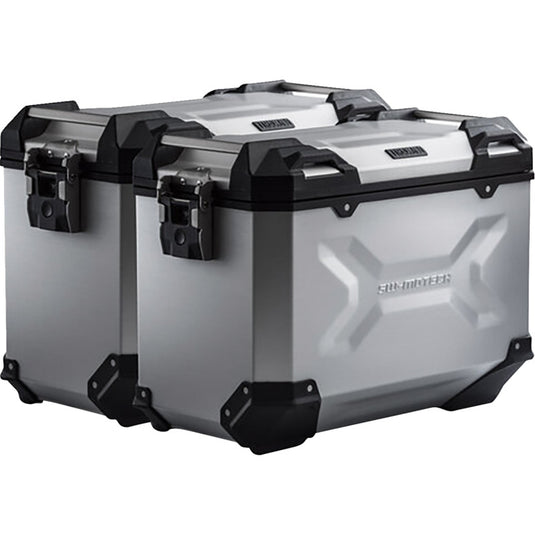 Sw-Motech KFT.01.699.70101/S TRAX ADV Side Case Set - 45/45l. - Silver