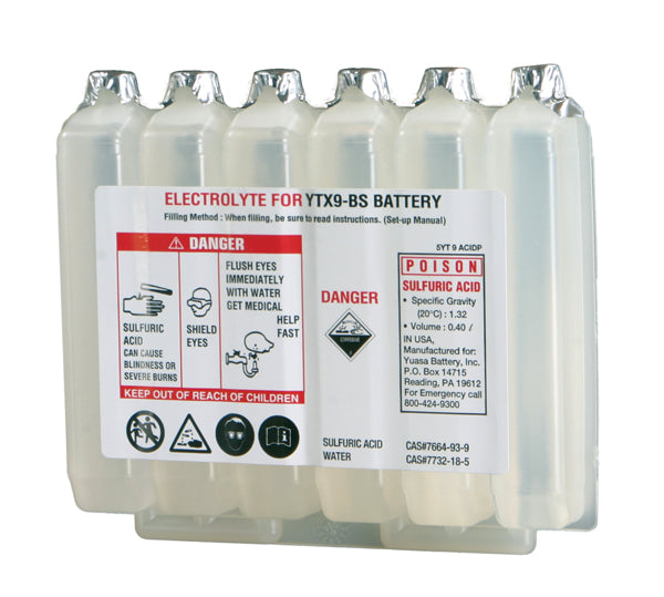 Yuasa 479914 Acid for Maintenance-Free Battery - YTX14