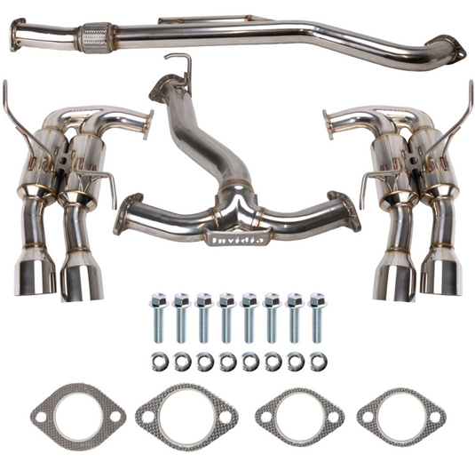Invidia HS22WRXGM4SS INV Gemini - Stainless Tips