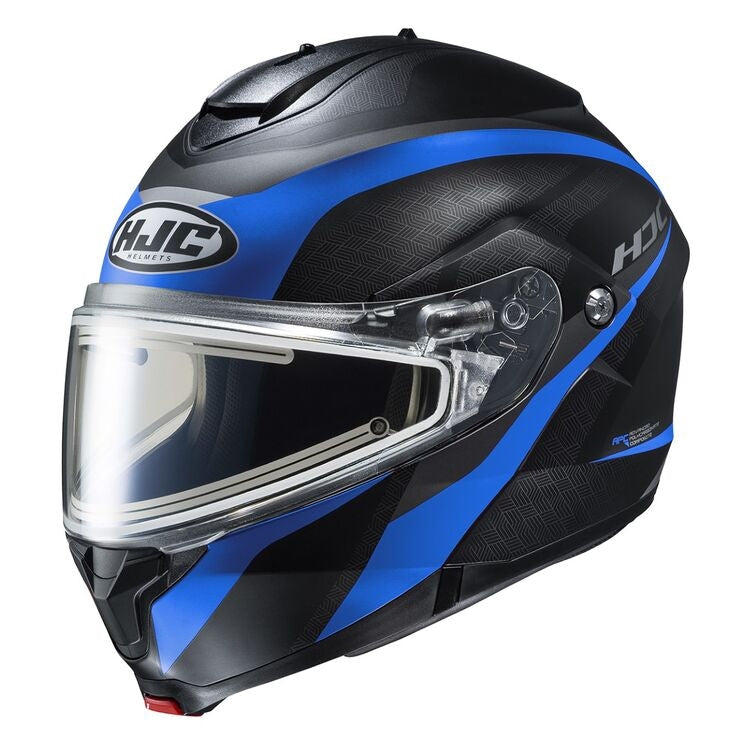 HJC C91 Taly Snow Helmet with Electric Shield Semi-Flat Blue (MC-2SF) Black