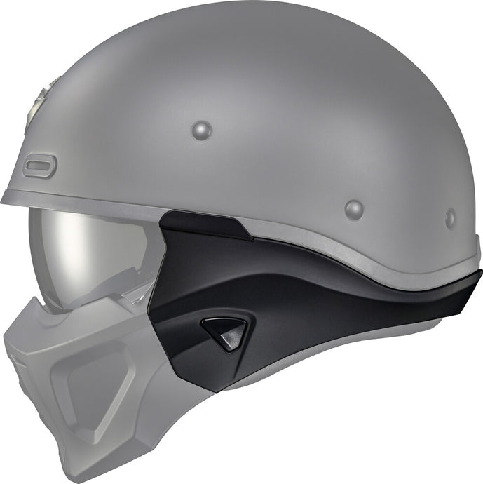 Scorpion Neck Cover for Covert X Helmets - Lg-2XL - Matte Black