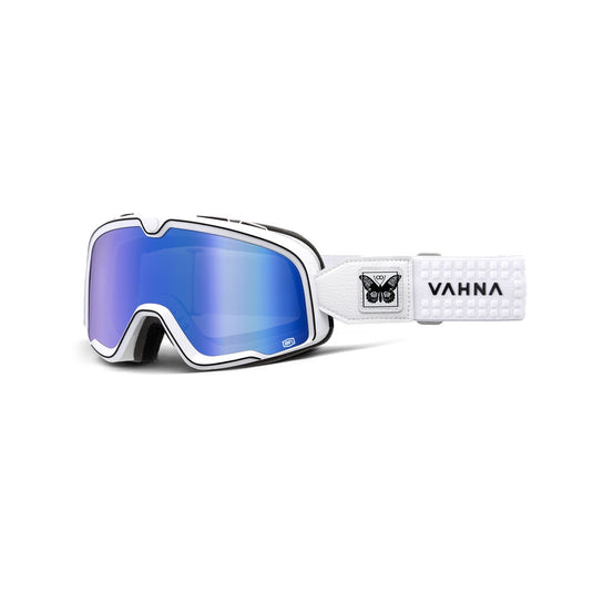 100% Barstow Goggles (One Size Fits Most, Vahna 2 / Mirror Blues Lens)