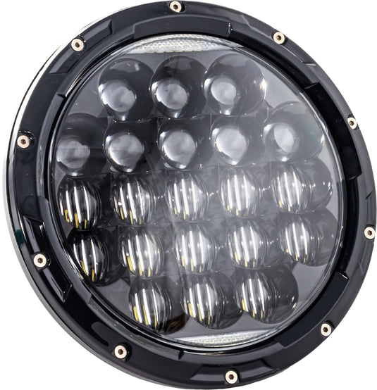 Letric Lighting Co. LLC-LHC-7A 7in. Aggressive Style Multi-Mini LED Headlight - Black
