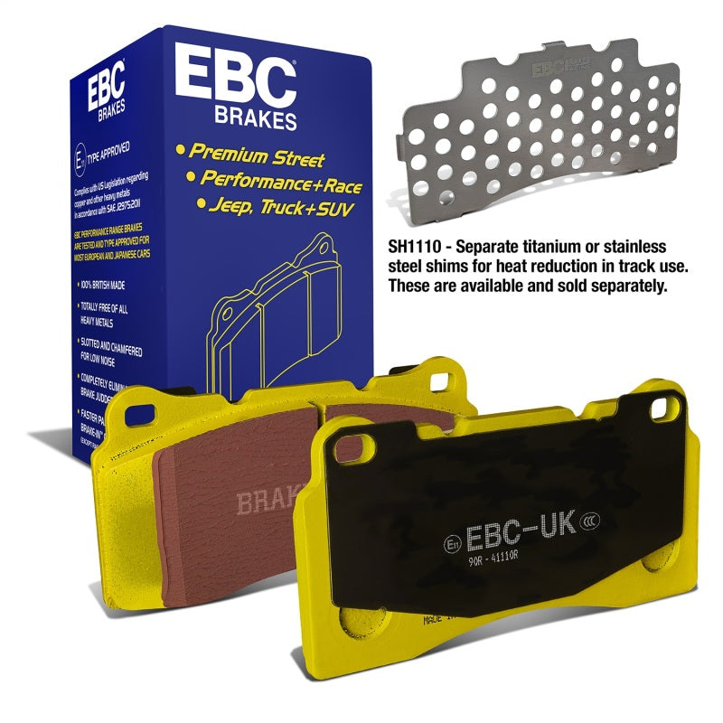 Load image into Gallery viewer, Ebc DP41110R EBC Yellowstuff Brake Pad Sets
