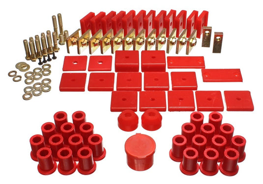 Energy Suspension 8.18105R ES Hyper-Flex Sets - Red
