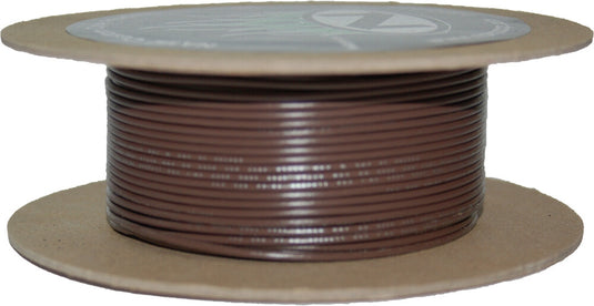 Namz NWR-1-100-20 100-Foot OEM Color Wire Spool - 20 Gauge - Brown