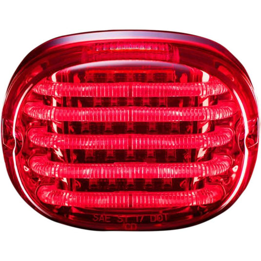 Custom Dynamics PB-TL-SBW-R Probeam LED Squareback Taillight with License Plate Illumination Window - Red